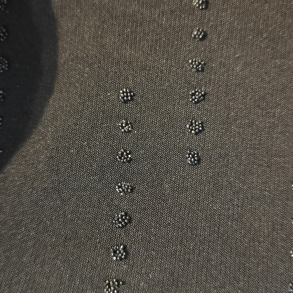 Sugar Cane - Sparkling Sharkbite Club Top in Black - Picture 4 of 7